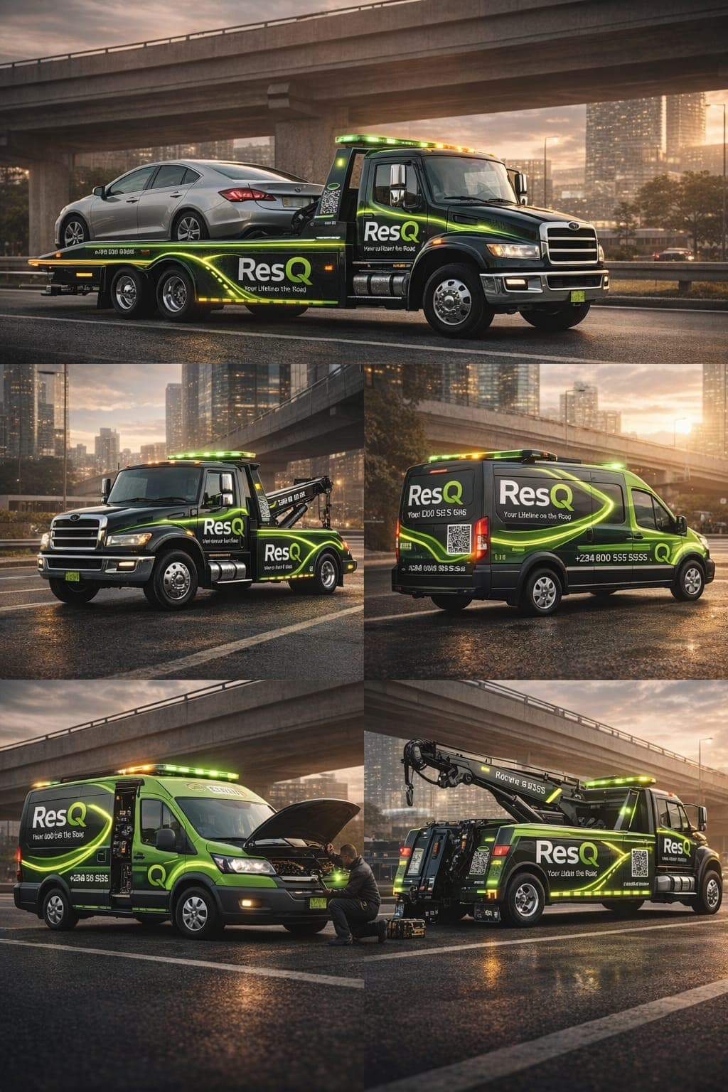 ResQ roadside assistance vehicles and tow trucks in Lagos